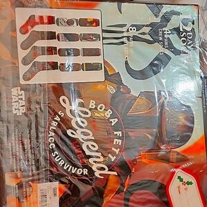 Stars wars Boba fett mens 12 days socks new